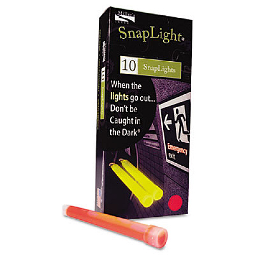 Miller's Creek SNAPLIGHTS, 6"L X 3/4"W, RED, 10/BOX (151847)