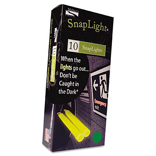 Miller's Creek SNAPLIGHTS, 6"L X 3/4"W, GREEN, 10/BOX (151848)