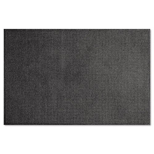Guardian EcoGuard Indoor/Outdoor Wiper Mat, Rubber, 48 x 72, Charcoal (EG040604)
