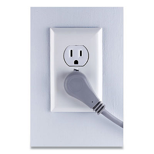 GE THREE OUTLET POWER STRIP, 25 FT CORD, GRAY (517591)
