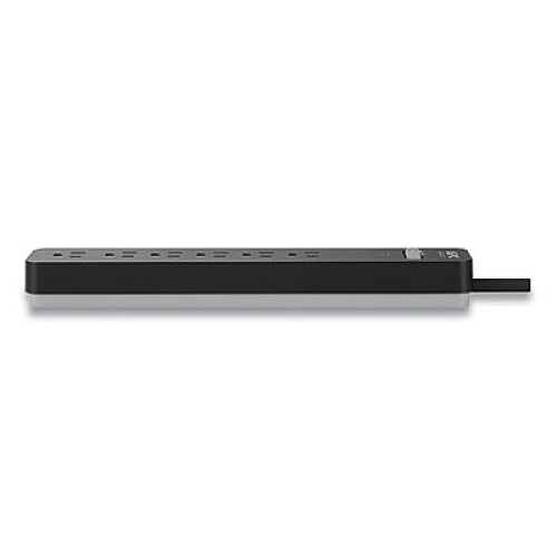 APC ESSENTIAL SURGEARREST SURGE PROTECTOR, 6 AC OUTLETS, 10 FT CORD, 1080 J, BLACK (24380480)