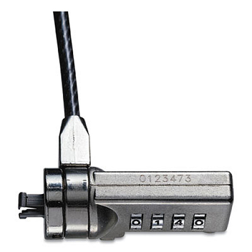Targus DEFCON CABLE LOCK, 6.5 FT, BLACK (672577)