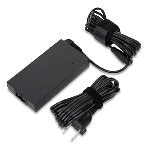 Targus ULTRA-SLIM LAPTOP CHARGER FOR VARIOUS DEVICES, 65W, BLACK (1687604)
