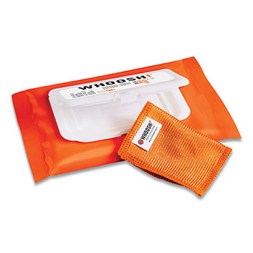 Whoosh! SCREEN SHINE WIPES, INCLUDES 4 X 3 MICROFIBER CLOTH, 20/PACK (24308770)