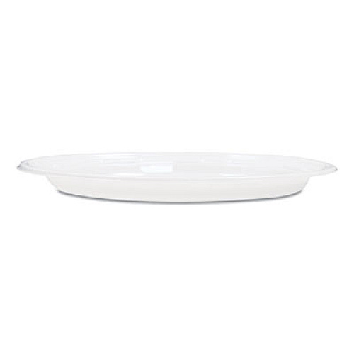 Dart Famous Service Plastic Dinnerware, Plate, 6" dia, White, 125/Pack (6PWFPK)