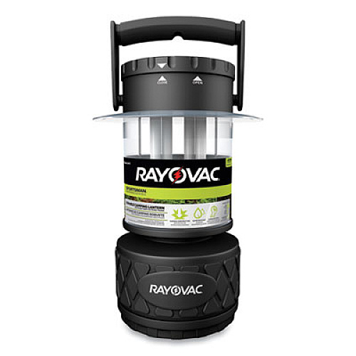 Rayovac Sportsman Fluorescent Lantern, 8 D Batteries (Sold Separately), Black (SP8DTP4)