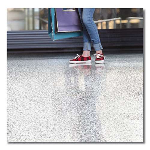 3M Low-Speed High Productivity Floor Pads 7300, 12" Diameter, Black, 5/Carton (08270)