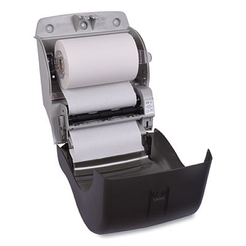 Tork Hand Towel Dispenser, Electronic, 11.78 x 9.12 x 14.39, Translucent Smoke (86ECO)