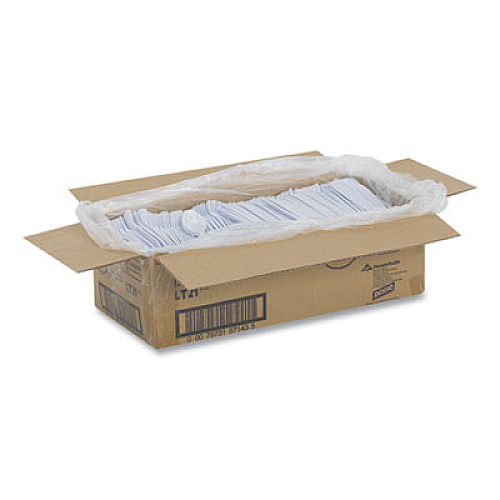 Dixie Lightweight Polystyrene Cutlery, Teaspoon, White, 1,000/Carton (LT21)