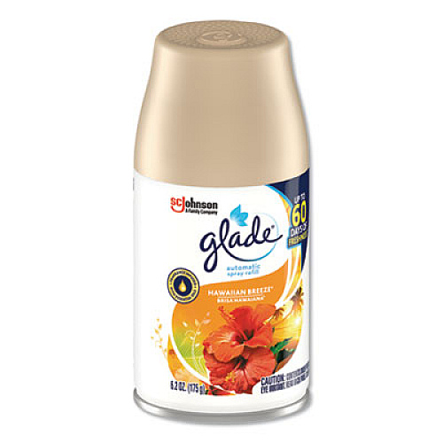 Glade AUTOMATIC AIR FRESHENER, HAWAIIAN BREEZE, 6.2 OZ, 6/CARTON (306031)