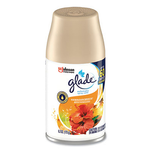 Glade AUTOMATIC AIR FRESHENER, HAWAIIAN BREEZE, 6.2 OZ (306031EA)