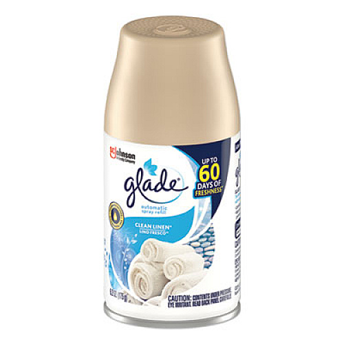Glade AUTOMATIC AIR FRESHENER, CLEAN LINEN, 6.2 OZ (310899EA)