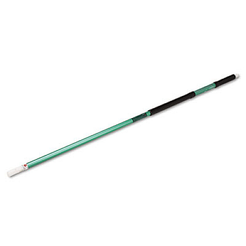 3M Easy Scrub Flat Mop Tool, 16" Microfiber Head, 54" Green Aluminum Handle (55593)