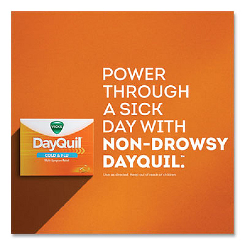 DayQuil COLD AND FLU MULTI-SYMPTOM RELIEF LIQUICAPS, 16/BOX (1290284)