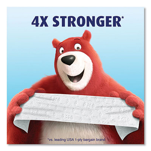 Charmin Ultra Strong Bathroom Tissue, Septic Safe, 2-Ply, 4 x 3.92, White, 264 Sheet/Roll, 4/Pack (61134PK)