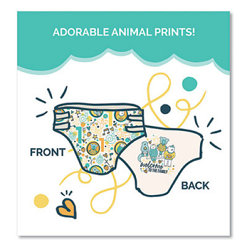 Seventh Generation FREE AND CLEAR BABY DIAPERS, SIZE 2, 12 LBS TO 18 LBS, 96/CARTON (24400160)
