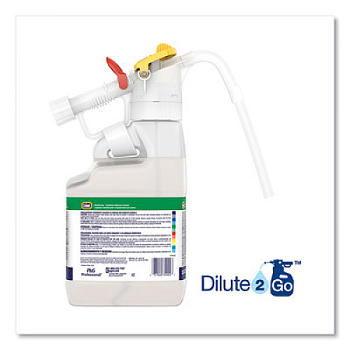 P&G Professional Dilute 2 Go, Comet Disinfecting - Sanitizing Bathroom Cleaner, Citrus Scent, , 4.5 L Jug, 1/Carton (72002)
