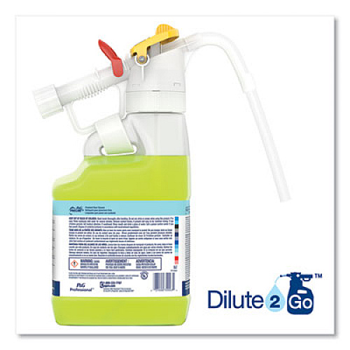 P&G Professional Dilute 2 Go, P and G Pro Line Finished Floor Cleaner, Fresh Scent, 4.5 L Jug, 1/Carton (72003)