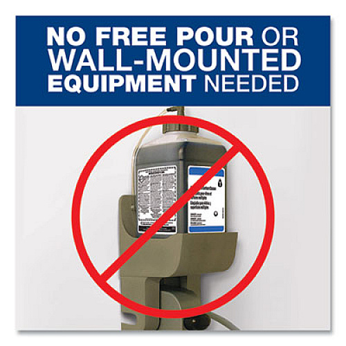 P&G Professional Dilute 2 Go, Spic and Span Disinfecting All-Purpose Spray and Glass Cleaner, Fresh Scent, , 4.5 L Jug, 1/Carton (72001)