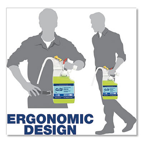 P&G Professional Dilute 2 Go, P and G Pro Line Finished Floor Cleaner, Fresh Scent, 4.5 L Jug, 1/Carton (72003)