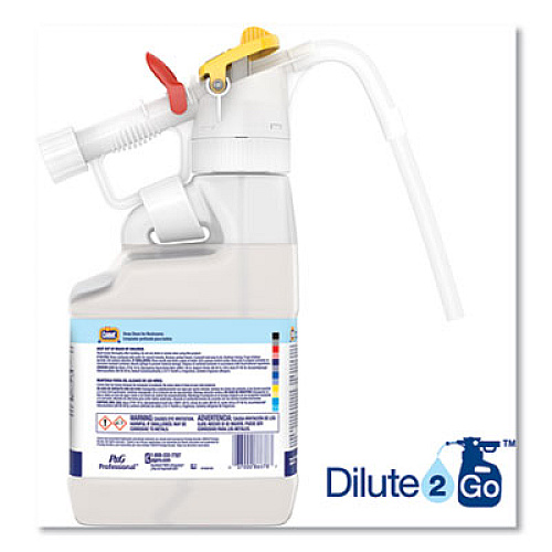 P&G Professional Dilute 2 Go, Comet Deep Clean for Restrooms, Fresh Scent, , 4.5 L Jug, 1/Carton (86678)