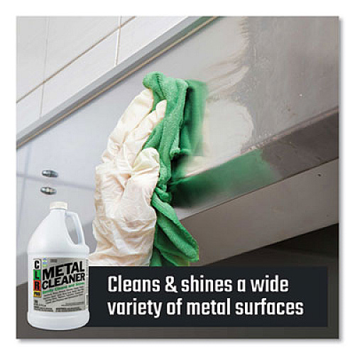 CLR PRO METAL CLEANER, 128 OZ BOTTLE, 4/CARTON (CLRMC4PRO)