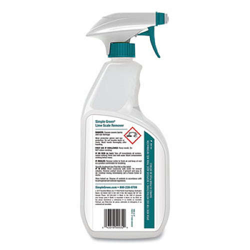 Simple Green Lime Scale Remover, Wintergreen, 32 oz Spray Bottle, 12/Carton (50032)