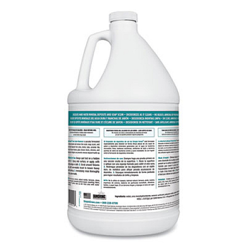 Simple Green Lime Scale Remover, Wintergreen, 1 Gal, Bottle, 6/carton (50128CT)