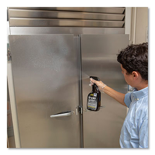 Simple Green STAINLESS STEEL ONE-STEP CLEANER AND POLISH, 32 OZ SPRAY BOTTLE, 12/CARTON (18300CT)