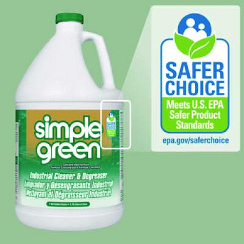Simple Green Industrial Cleaner and Degreaser, Concentrated, 1 gal Bottle (13005EA)