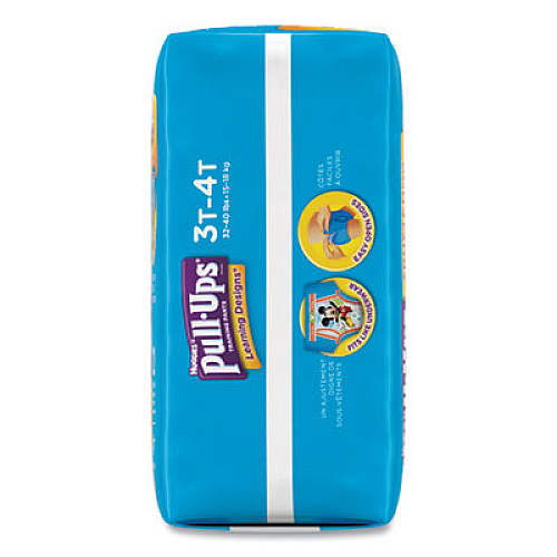 Huggies PULL-UPS LEARNING DESIGNS POTTY TRAINING PANTS FOR BOYS, SIZE 3T-4T, 22/PACK (45141)