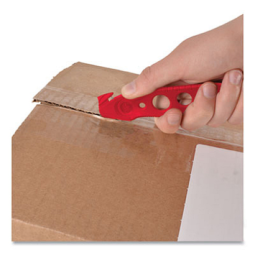 Westcott Safety Cutter, 5.75", Red, 5/Pack (17520)