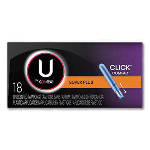 Kotex 15951 U by Kotex Click Compact Tampons