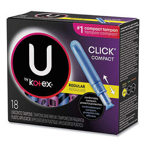 Kotex 15949 U by Kotex Click Compact Tampons