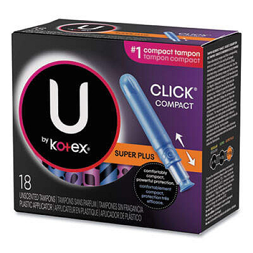 Kotex 15951 U by Kotex Click Compact Tampons