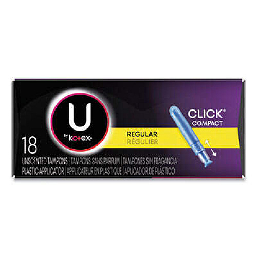 Kotex 15949 U by Kotex Click Compact Tampons