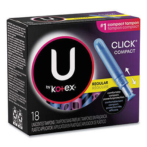 Kotex 15949 U by Kotex Click Compact Tampons