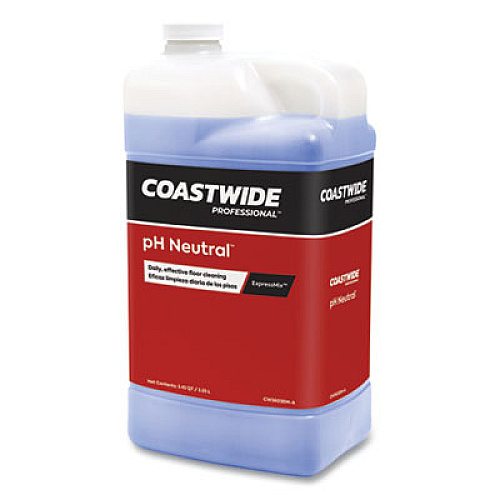 Coastwide Professional pH Neutral Daily Floor Cleaner Concentrate for ExpressMix Systems, Strawberry Scent, 110 oz Bottle, 2/Carton (24321400)