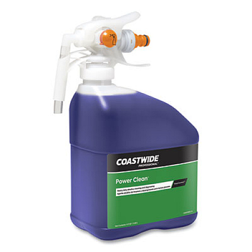 Coastwide Professional Power Clean Heavy-Duty Cleaner-Degreaser Concentrate for EasyConnect Systems, Grape Scent, 101 oz Bottle, 2/Carton (24381047)