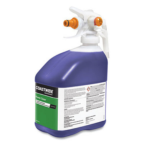 Coastwide Professional Power Clean Heavy-Duty Cleaner-Degreaser Concentrate for EasyConnect Systems, Grape Scent, 101 oz Bottle, 2/Carton (24381047)