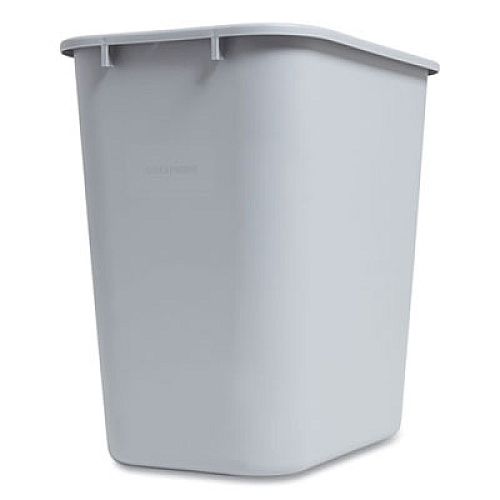 Coastwide Professional Open Top Indoor Trash Can, Plastic, 7 gal, Gray (540526)