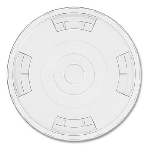 Perk 24394125 Compostable Straw Slot Plastic Cold Cup Lids