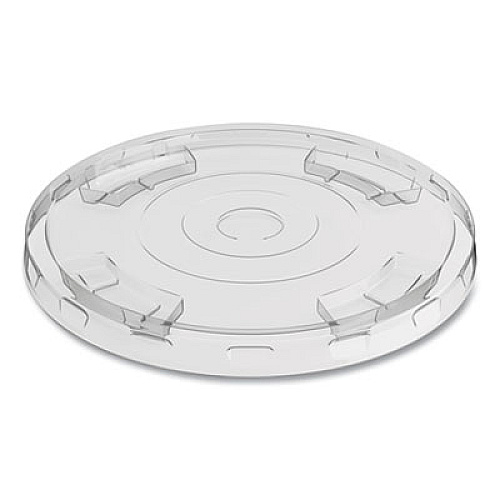 Perk 24394125 Compostable Straw Slot Plastic Cold Cup Lids