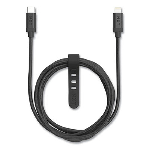 NXT Technologies 24411019 Braided Lightning Cable to USB Cable