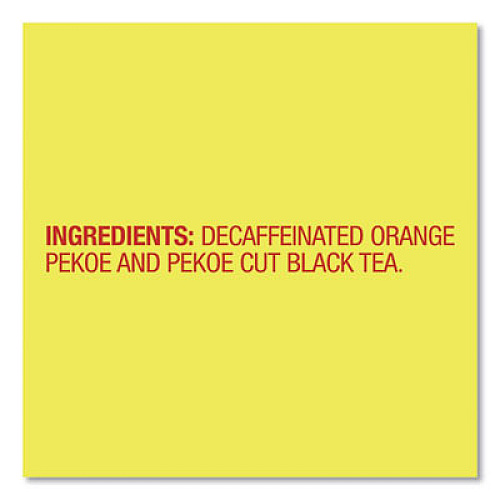 Lipton Tea Bags, Decaffeinated, 72/Box (290)