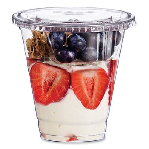 SOLO Ultra Clear Cups, 12 oz, Plastic, 50 Cups/Bag, 20 Bags/Carton (TP12S)