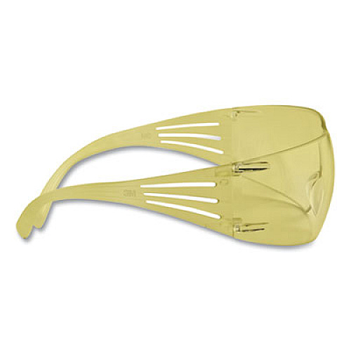 3M SECUREFIT PROTECTIVE EYEWEAR, ANTI-FOG/ANTI-SCRATCH, AMBER LENS (179728)
