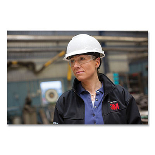 3M H-700 Series Hard Hat with Four Point Ratchet Suspension, UVicator Sensor, White (H701RUV)