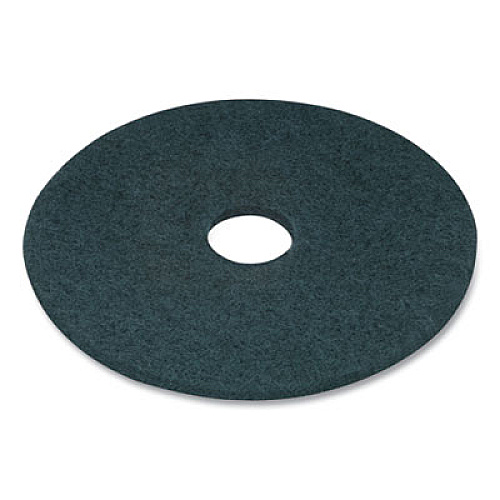 Coastwide Professional Cleaning Floor Pads, 17" Diameter, Blue, 5/Carton (663597)