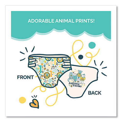Seventh Generation FREE AND CLEAR BABY DIAPERS, SIZE 4, 22 LBS TO 32 LBS, 81/CARTON (24400162)